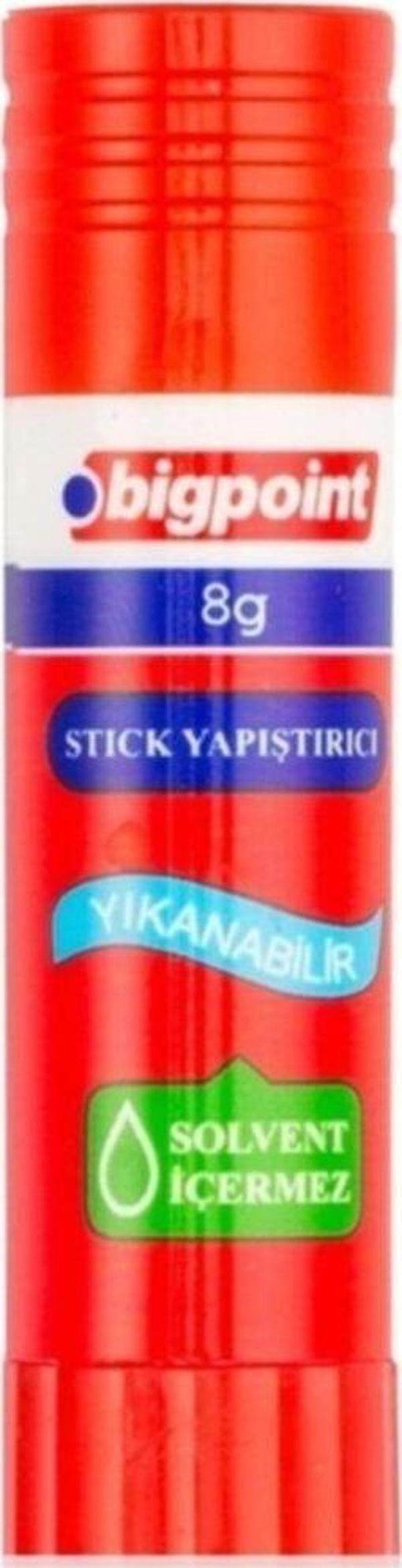 Bigpoint Kırtasiye Ve Oyuncak Dünyası 10 Adet Bıgpoınt Stıck Yapıştırıcısı 8 Gram %100 Orijinal Ürün - Image 1