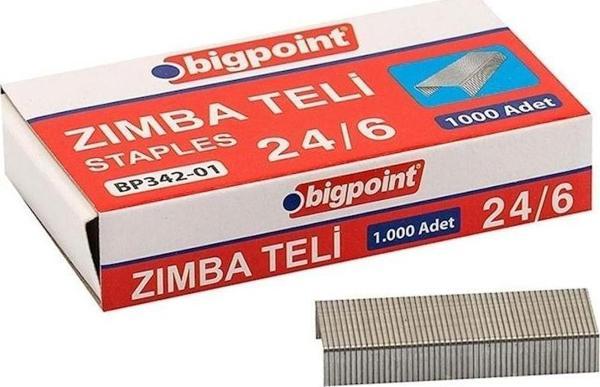 Bigpoint Zımba Teli No 24/6 Gümüş - Image 1