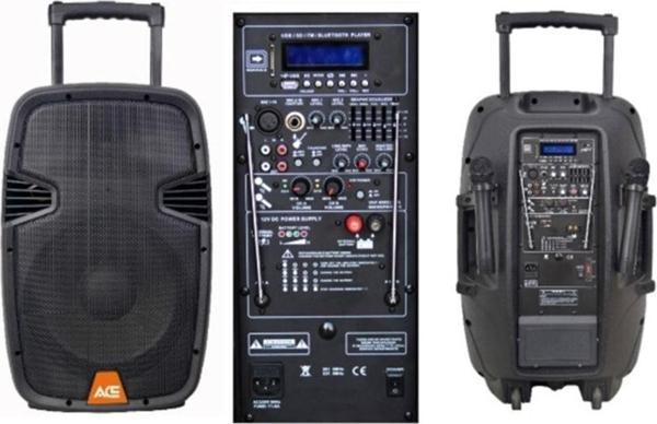 ACE Audıo Paq-15Ab 300 Watt Taşınabilir Şarjlı Amfi - Image 1