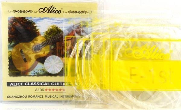 Alice 2 Paket- A-106H Model Klasik Gitar Tels Eti-2 Paket Birden Pena - Image 1