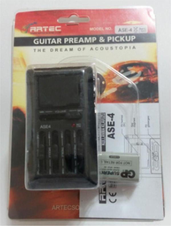 ARTEC Model Tüm Akustik Enstrümanlara Uyumlu Eşikaltılı Ekolayzer Seti Ase-4 - Image 1