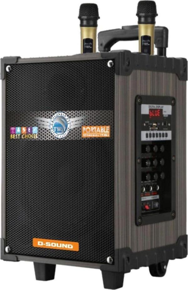 D-sound Ds-912 Yeni Versiyon Uhf Üst Kalite 100W Şarjlı Hoparlör Amfi - Image 1