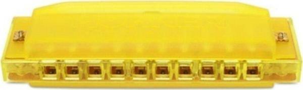 Hohner Happy Color Yellow 10C Sarı Renk 10 Delik Chromatic Mızıka - Image 1