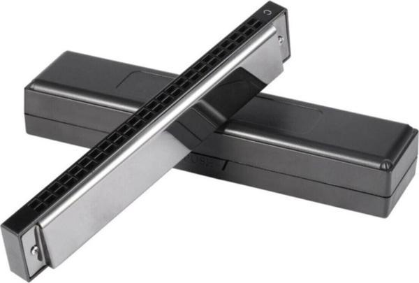 HONER 24C Metal Mızıka-Özel Kutulu 24 Delik Chromatic Harmonika - Image 1