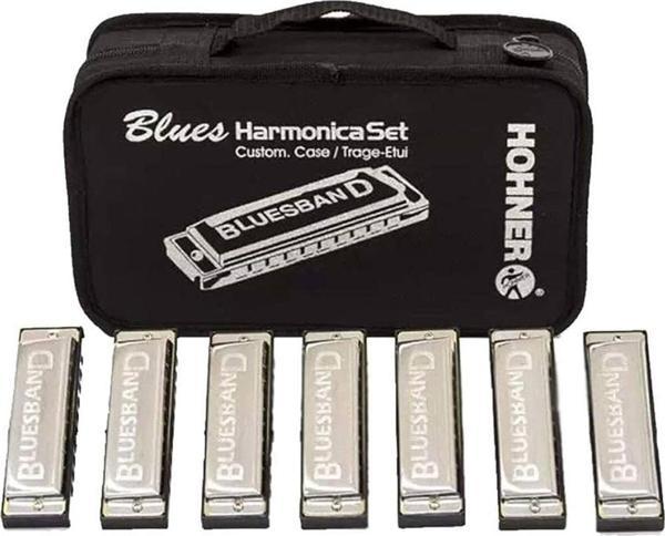 HONER Bluesband Set 7 Li Mızıka Seti -7 Li Set Harmonica - Image 1