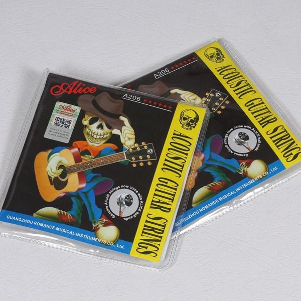 Alice 2 Paket Akustik Gitar Tel Seti-Pena Hediyeli-2 Paket Tel Birden - Image 1
