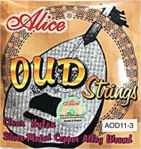 Alice Aod-11-3 Ud İçin Tek La Teli 1 Çift Alttan 3.Sıra La Teli 1 Çift -Takım Tel Değildir - Image 1