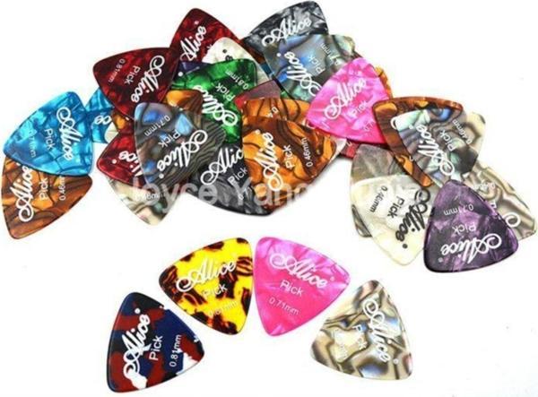 Alice Karma Renk Ve Numaralı Sedefli Gitar Penasi 20 Adet Set Olarak - Image 1