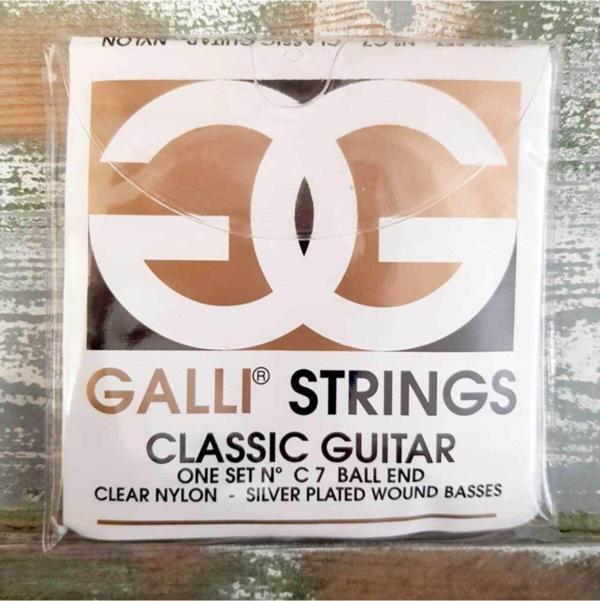 GALLİ C007 Klasik Gitar Teli Ball End Nylon Classical Guitar Strings Normal Tension - Image 1