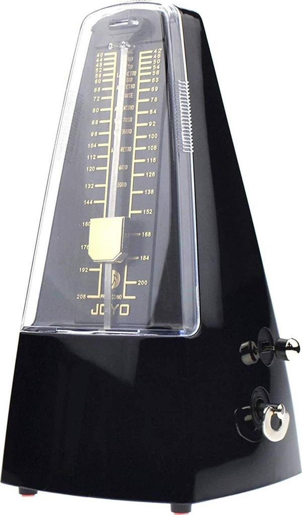 Joyo Jm-69Bk Siyah Renk Büyük Boy Mekanik Metronom - Image 1