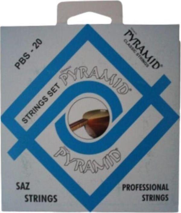 Alux Dalgıç Müzik Aletleri Pyramid 0.20 Uzun Sap Bağlama Teli Saz Teli - Image 1