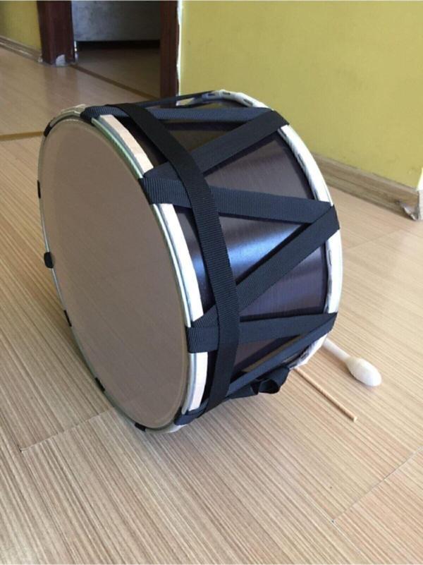 K&A Çocuk Davulu Gerçek Malzeme Renk Değişiklik Gösterebilir30 Cm Koyuanaokulu Için Idealdir - Image 1