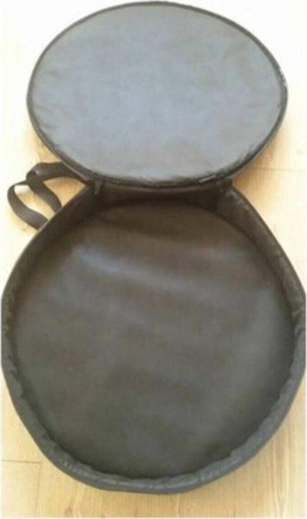 Karin 22 Lik Arap Zilli Tefler Için Kalın Singerli Taşıma Kılıfı-23 Cm Çap - Image 1