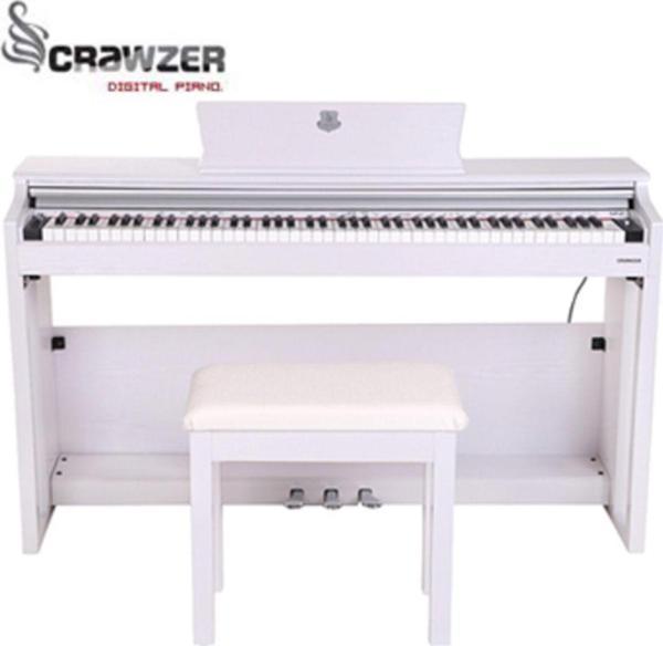 CRAWZER Dijital Duvar Piyanosu Tabure Ve Kulaklık Hediyeli - Image 1