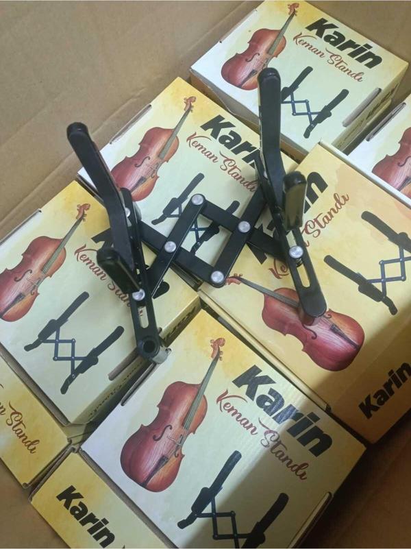 Karin Kvs01 Plastik Katlanabilir Mini Portatif Keman Standı - Image 1
