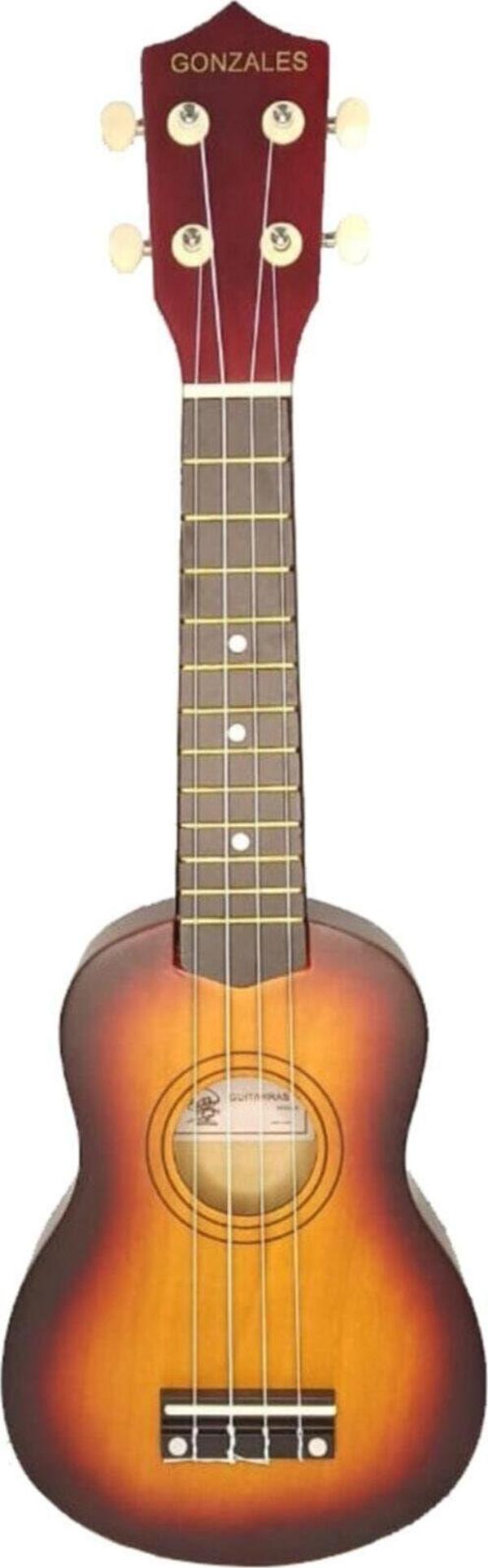 gonzales Xu21-Sb Sunburst Renk Soprano Ukulele - Image 1