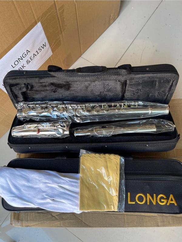 LONGA Nikel Kaplama Yan Flüt Seti - Image 1