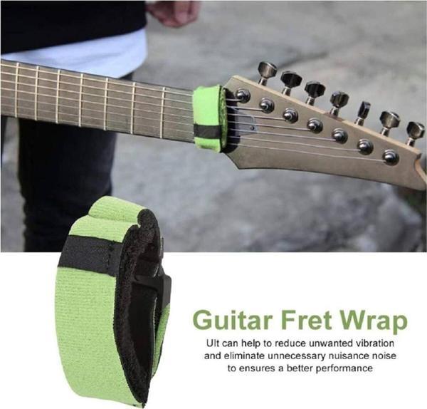 LONGA Yeşil Renk Fret Wrap Gitar Tel Mute - Image 1
