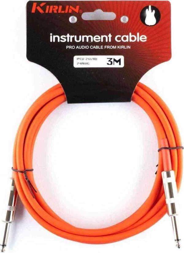 Kirlin Ipcv-241 3 Metre Enstruman Kablosu- Kırmızı - Image 1