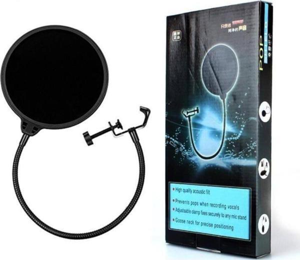 Nemesis Pf-8 Model 6 Inc Ebatlı Kondanser Mikrofonlar Için Pop Filter - Image 1