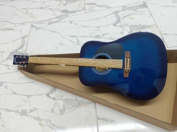rockson J&D Guitars Ag-6/Bls Jumbo Kasa Akustik Gitar - Image 1