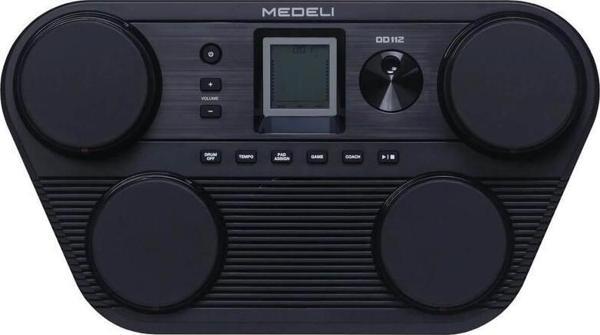 MEDELİ Medeli Dd112 Dijital Davul Siyah - Image 1