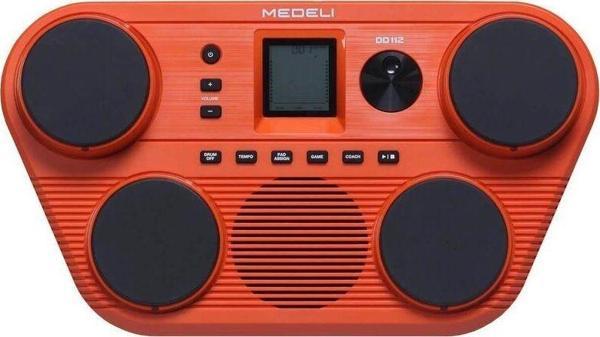 MEDELİ Medeli Dd112 Dijital Davul Turuncu - Image 1