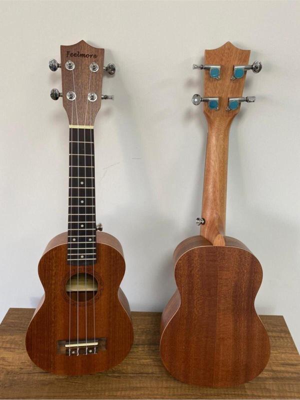 Kmise Maun Ağacı Kaliteli Soprano Ukulele-Karma Modeller - Image 1