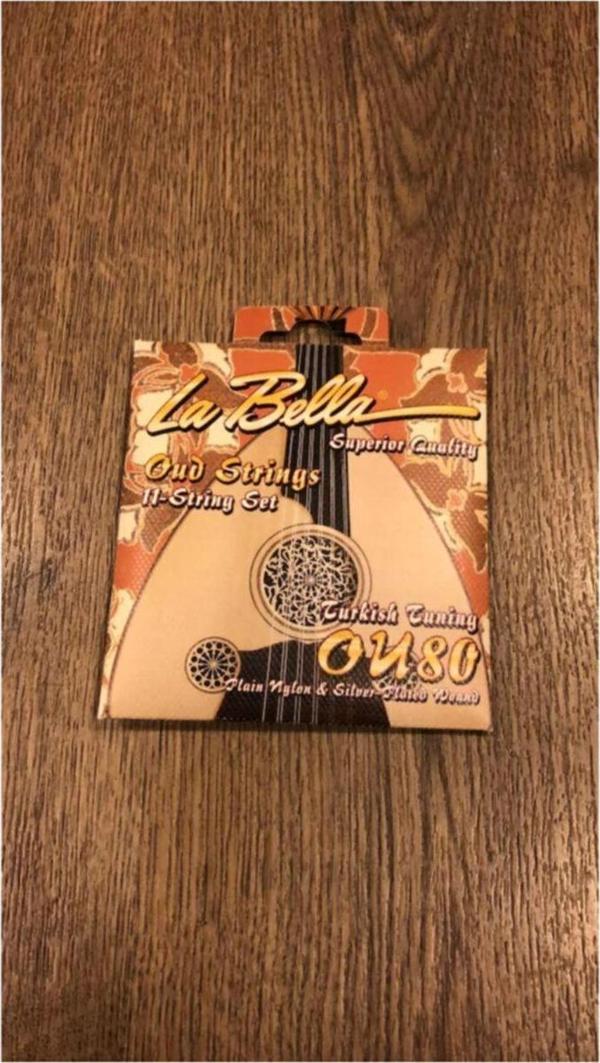 Labella La Bella Ud Teli Ou-80 Orjinal Ud Teli Mızrap Hediyeli Made In Usa Ud Teli - Image 1