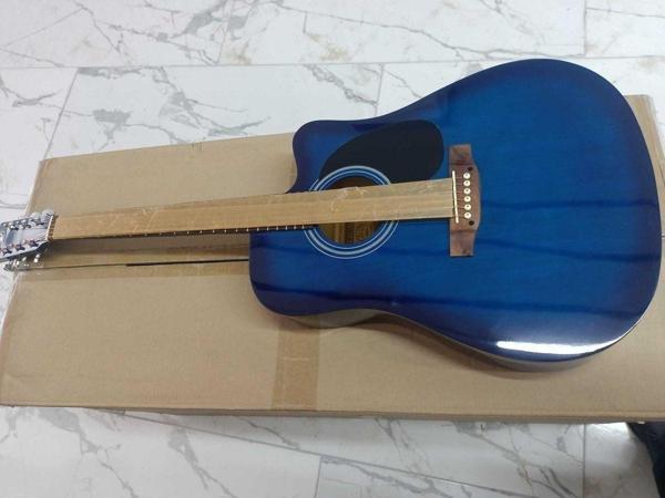 rockson J&D Guitars- Ag-6C/Bls Kesik Jumbo Kasa Akustik Gitar - Image 1