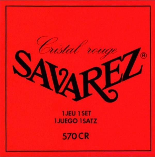 Savarez 570Cr Model Crystal Rouge Klasik Gitar Teli Tansiyon Forte - Image 1