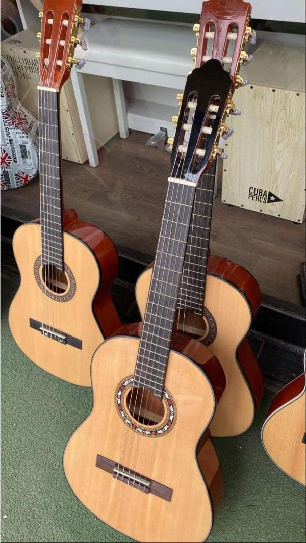 NO NAME 3/4 Boy Kaliteli Maun Gövde Ladin Kapak Jounyır Boy Klasik Gitar - Image 1