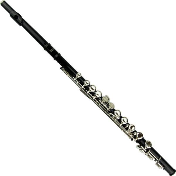 Sonor Son002Bk Siyah Renk Fümüş Yan Flüt Seti - Image 1