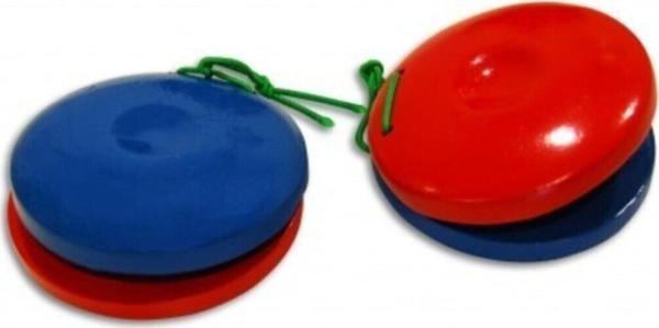 Mitello P-31 Model Plastik Kastanyet Seti-2 Çift-Parmak Zili Plastik - Image 1