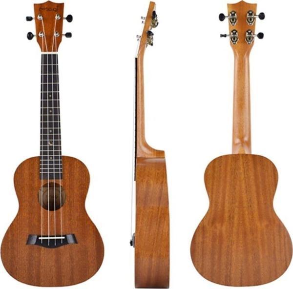 Mogi Masif Maun Ağacı Concert Boy Ukulele Ve Pena - Image 1