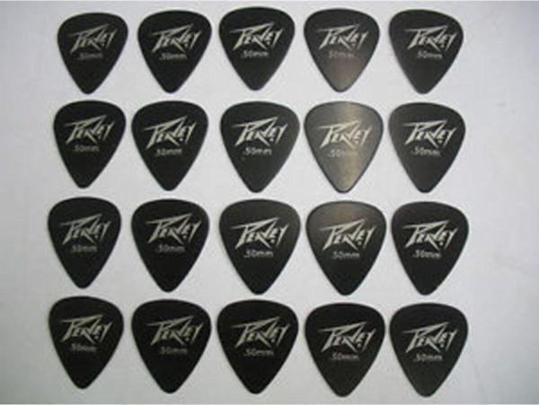 PEAVEY 20 Adet Profesyonel 0.50 Mm Gitar Penası 20 Adet Siyah - Image 1