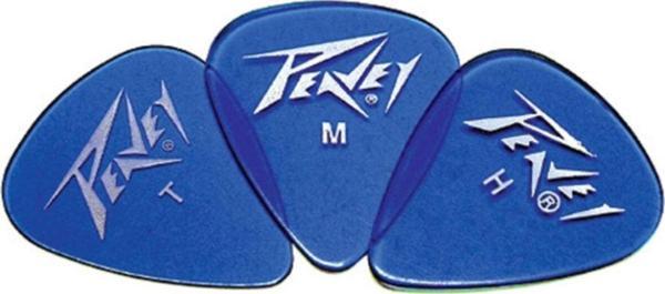 PEAVEY Kaliteli 3 Adet 0.50 Mm Özel Gitar Penası-Mavi Renk-3 Adet - Image 1