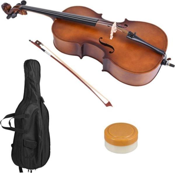 Swing C101Fm Mat Cila Başlangıç Düzeyi 4/4 Tam Boy Çello Seti - Image 1