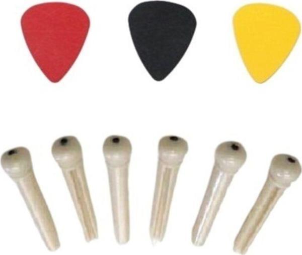 Planet Waves Planetwaves Pwps12 End Beyaz Eşik Pimi 6 Adet + Alice Pena - Image 1