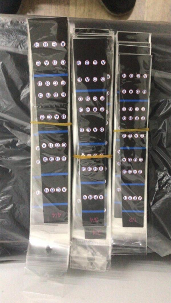 Swing F8-12 Model 1/2 Yarım Boy Kemanlar Için Klavye Nota Yapıştırma Sticker - Image 1