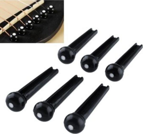 Swing Pn01 Model Siyah Renk 6 Lı Set Akustik Gitar Pin-Pena Hediyeli - Image 1
