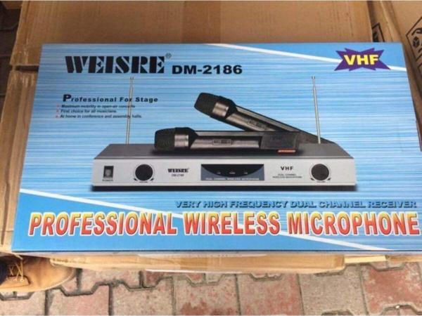 Weisre Wmdm-2186 Model Dijital 2 Li El Telsiz Mikrofon Seti - Image 1