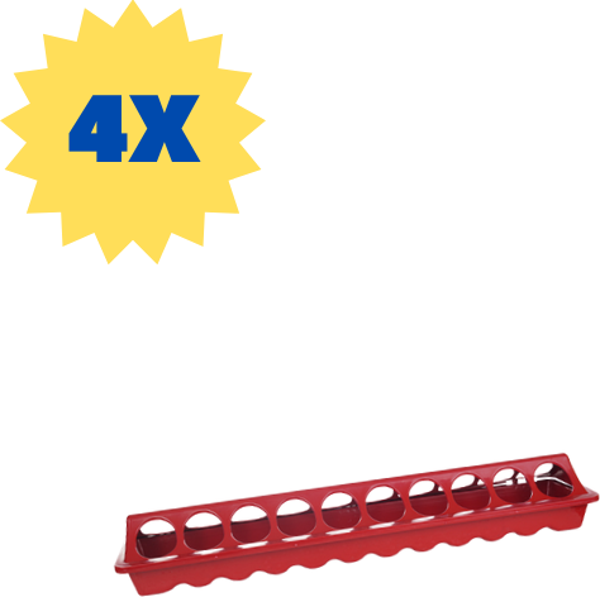 TavPet Civciv Yemliği Pro 50 cm Plastik 4 Adet - Image 1