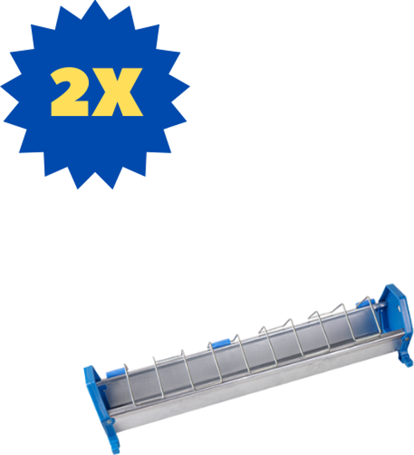 TavPet Güvercin Yemlik 50 Cm Metal 2 Adet - Image 1
