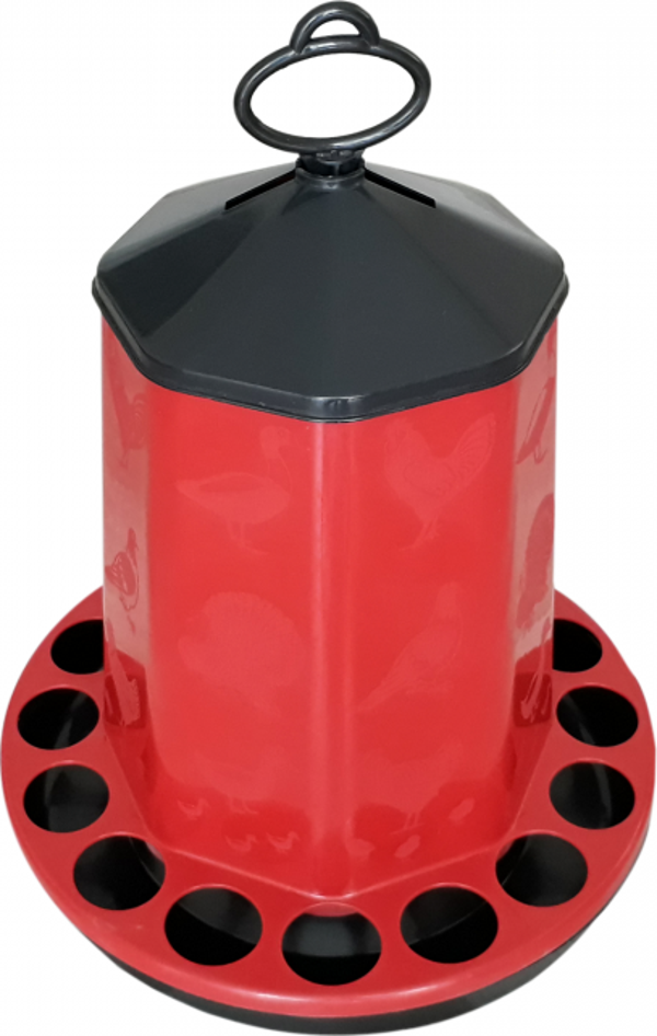 TavPet Köşeli Tavuk Yemliği Askılı Üstten Dolum 13-15 Kg - Image 1