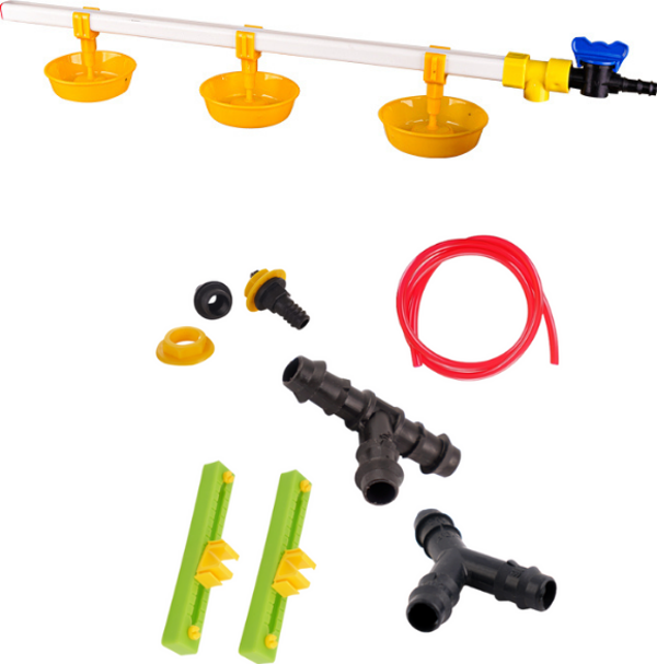 TavPet Nipel Suluk Sistemi Montaj Aparatlı Büyük Yaylı Çanaklı 60 Cm - Image 1