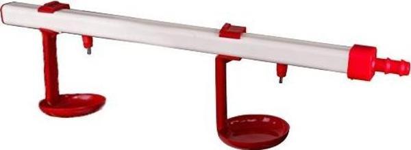 TavPet Eko Nipel Suluk 40 cm 2 Nipelli Askılı Çanaklı  15 Tavukluk - Image 1