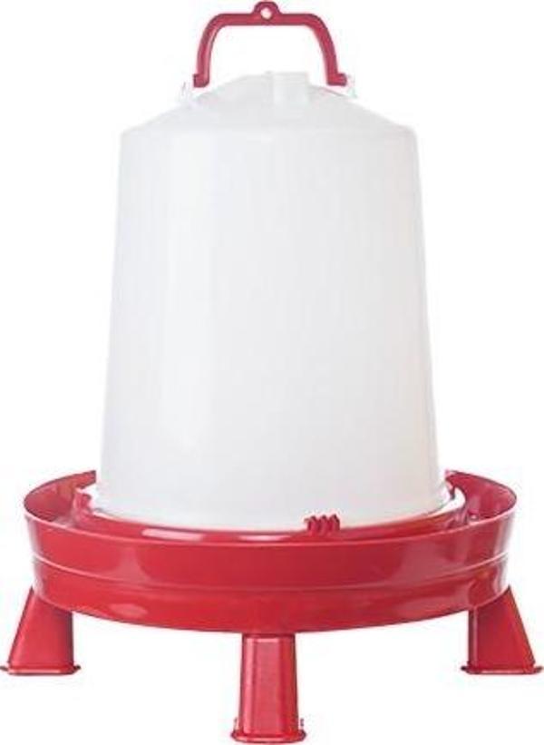 TavPet Plastik Tavuk Suluğu Ayaklı 12 Lt Asılabilir Alttan Dolum Tapalı - Image 1