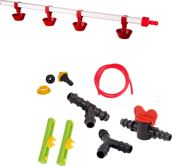 TavPet Ekonomik Nipel Suluk Montaj Aparatlı 80 Cm Yaylı Çanaklı - Image 1