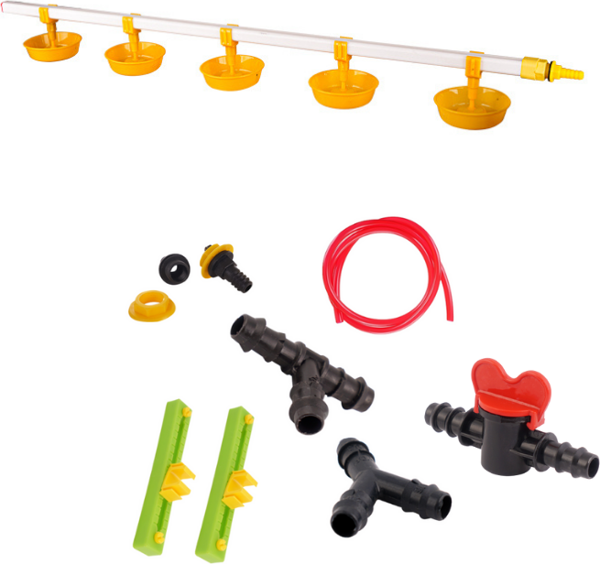 TavPet Ekonomik Nipel Suluk Montaj Aparatlı Büyük Yaylı Çanaklı 100 Cm - Image 1